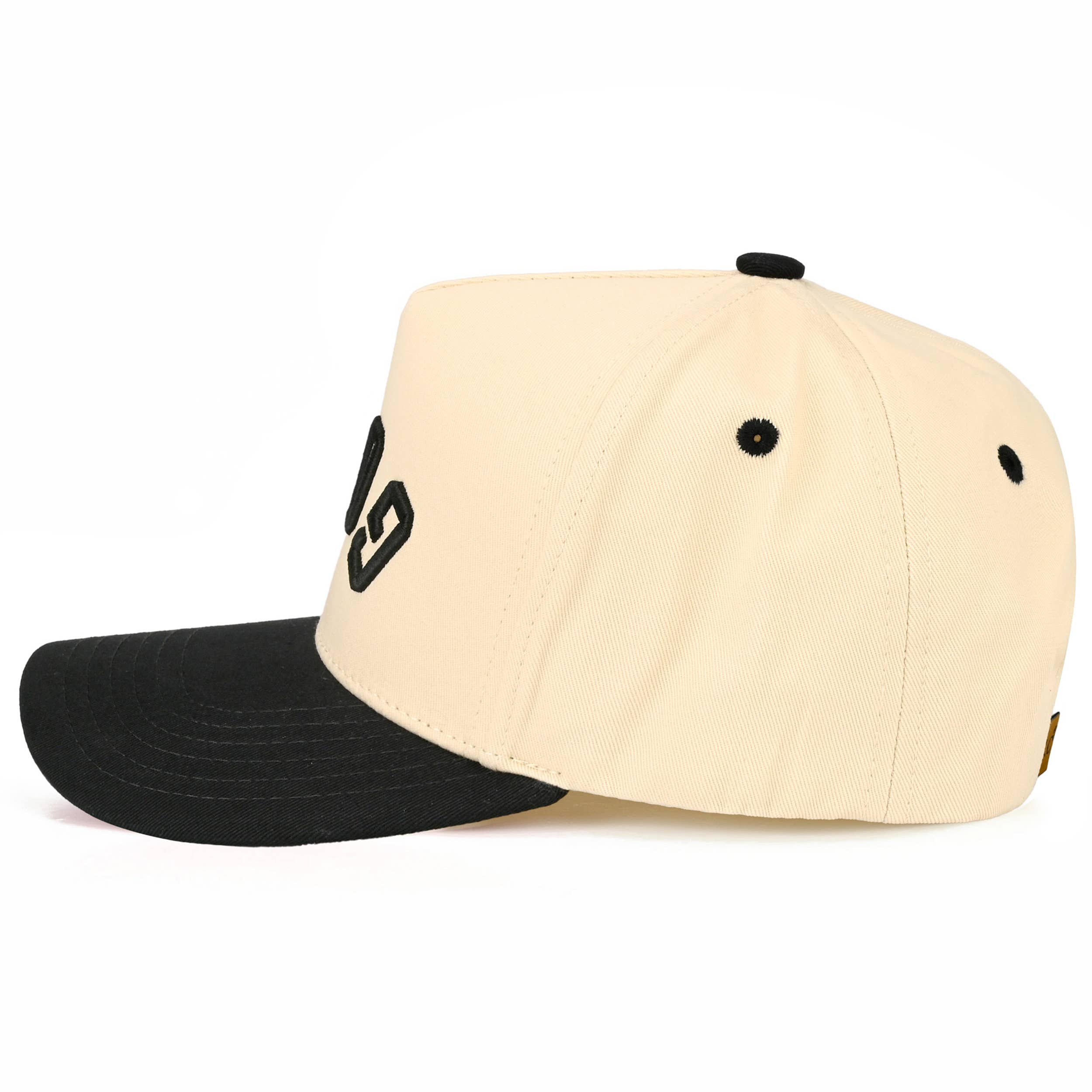 C.C GOLF Letter Embroidered on Two Tone Trucker Hat
