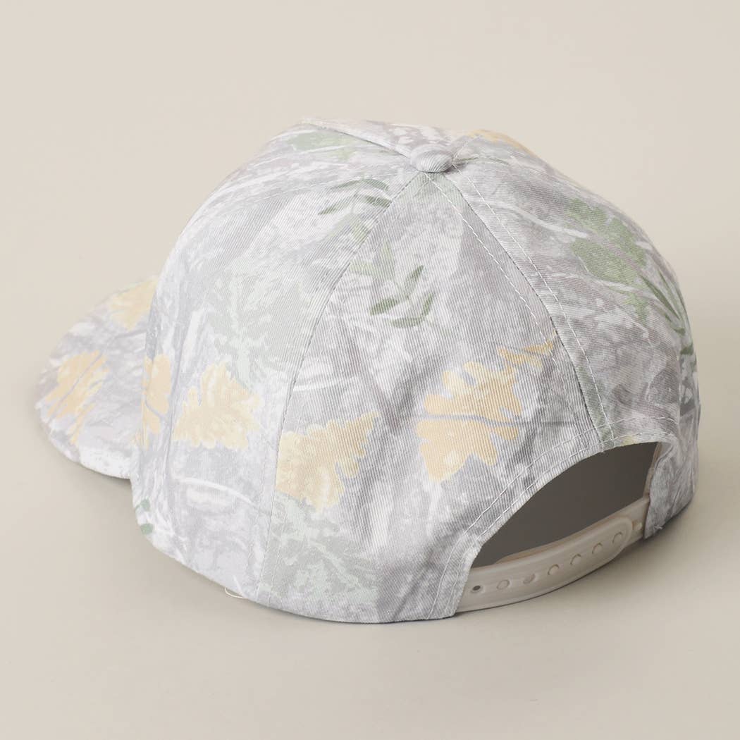 GOD IS GOOD All The Time Patch Camo Baseball Cap: CAMO / One Size